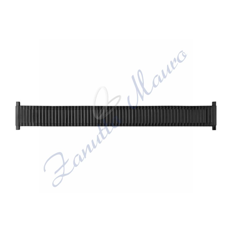 Bracciale elastico GDT5 in acciaio brunito ansa a pompa mm 16/22