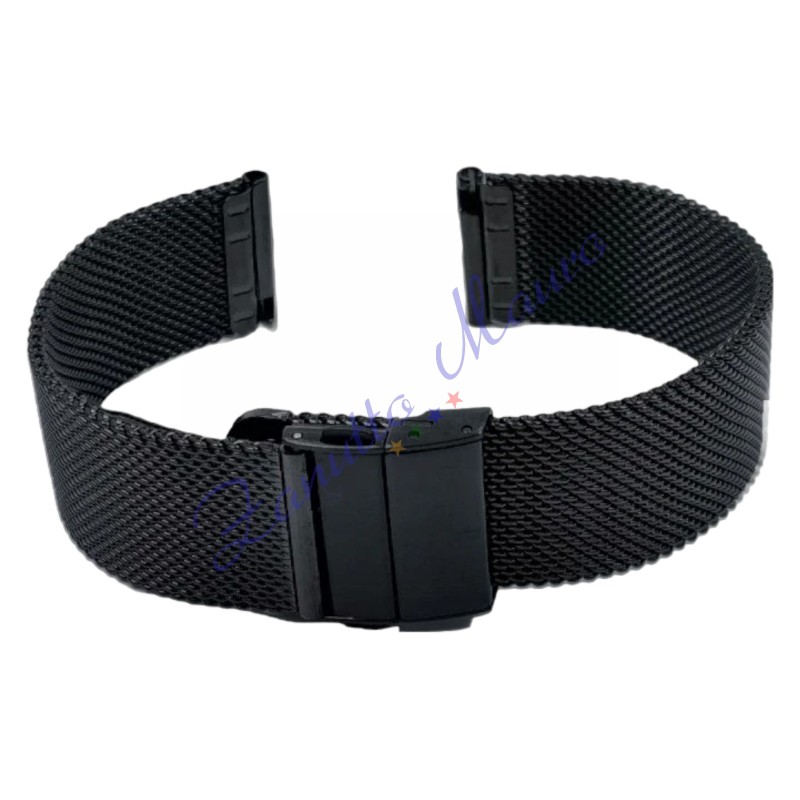 Bracciale WD006 in acciaio brunito ansa mm 22