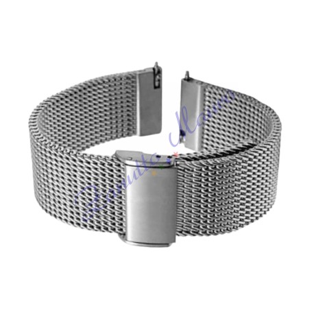 Cinturino  maglia Milano WD024QR in acciaio ansa 24 con easy pin