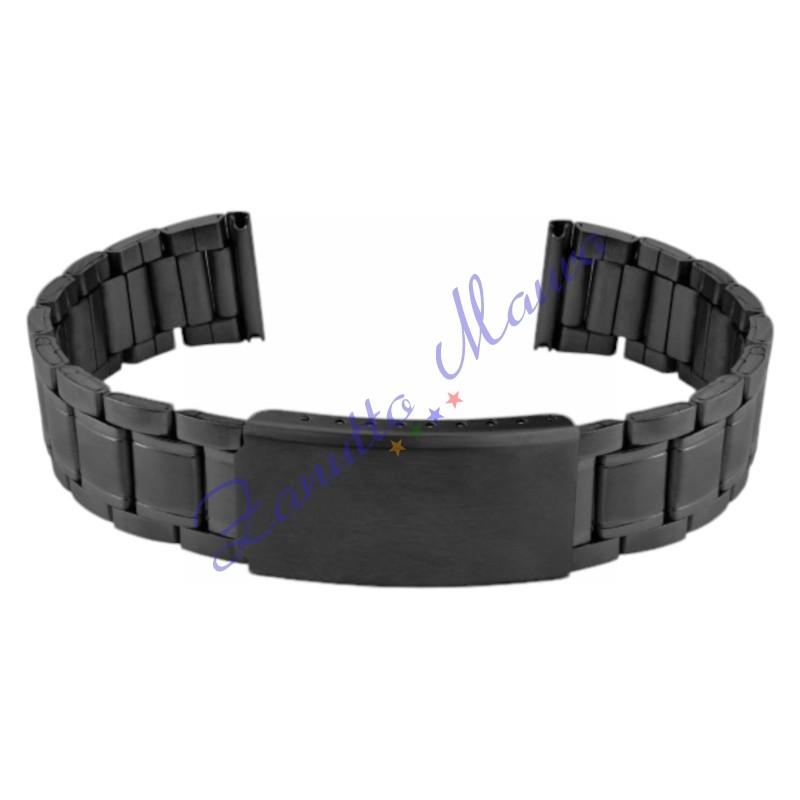 Bracciale GD7015 in acciaio brunito ansa mm 12