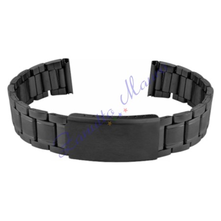 Bracciale GD7015 in acciaio brunito ansa mm 18
