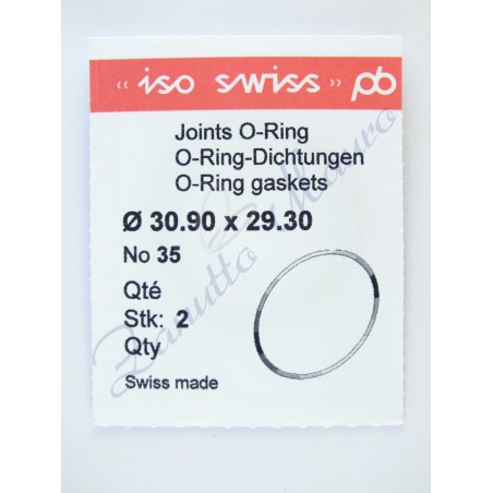 OR Standard ISO035 busta 2 pz Diam.int. 29.30 sezione 0.80