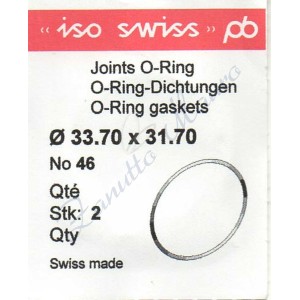 OR Standard ISO046 busta 2 pz Diam.int. 31.70 sezione 1.00