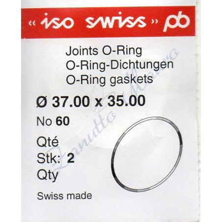 OR Standard ISO060 busta 2 pz Diam.int. 35.00 sezione 1.00