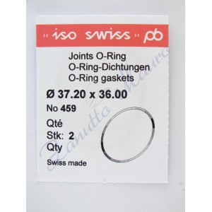 O-Ring Quartz ISO459 busta 2 pz Diam.int. 36.00 sezione 0,60