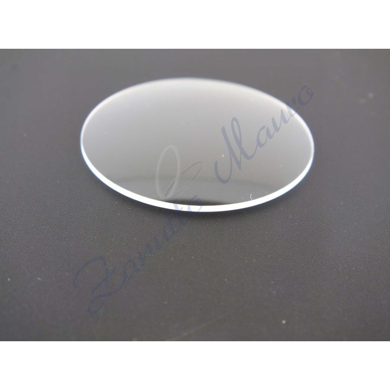 Vetro minerale ottico spessore al bordo mm 1,50 diametro 290