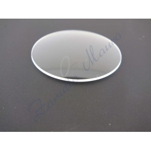 Vetro minerale ottico spessore al bordo mm 1,50 diametro 390