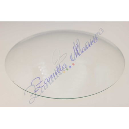 Vetro bombato per orologi da parete spesso mm 2 diametro mm 215