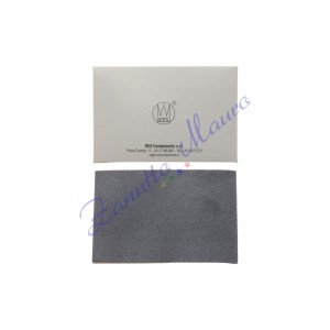 Pietra paragone mm 95x75x4 colore grigio per test oro e argento