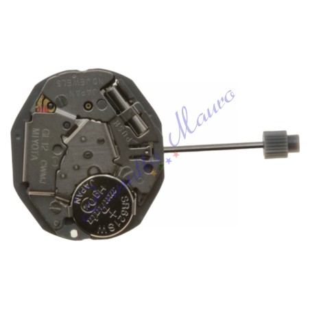 Movimento Miyota GL12 3 sfere data al 6 quarzo