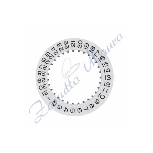 Disco data bianco con numeri neri per Rolex 3135 ricambio 16200 generico