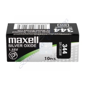 Pila Maxell  344  silver oxide SR1136SW Hg 0%