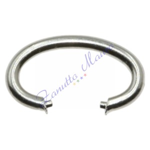 Anellino cromato per orologi da tasca mm 20