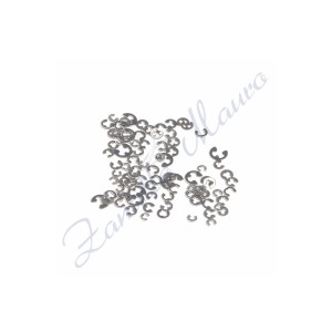 Anelli a scatto assortimento da 90 pezzi