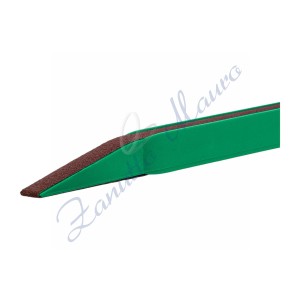 Cabrone abrasivo grana 320 colore verde per nastri abrasivi di 7x330 mm