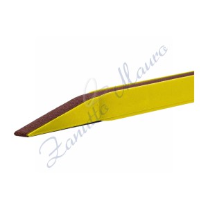 Cabrone abrasivo grana 400 colore giallo per nastri abrasivi di 7x330 mm