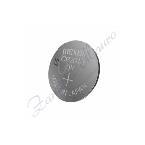 Pila CR2016 Maxell al litio 3v