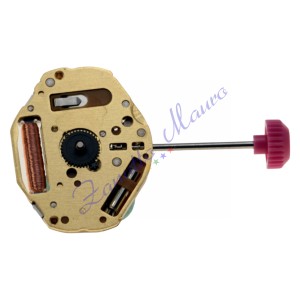 Movimento Miyota 9T22 2 sfere no data quarzo