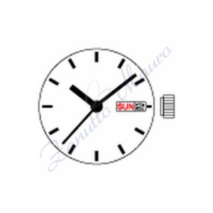 Movimento Hattory VX83 quarzo