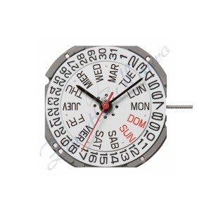 Movimento Miyota 1S02 3 sfere doppia data al 3 quarzo
