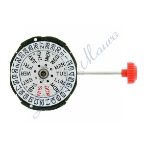 Movimento Miyota 2005 3 sfere doppia data al 3 quarzo