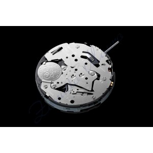 Movimento Miyota 0S21 data alle 4.30 obliqua quarzo