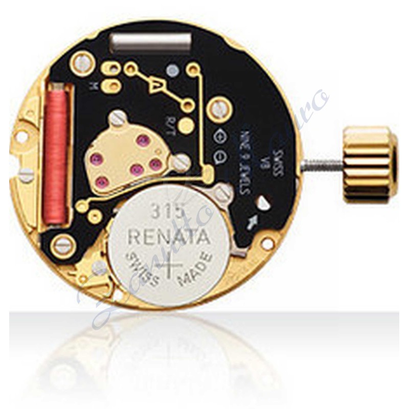 Movimento ETA 256.112 3 sfere con datario al 3