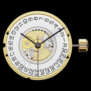 Movimento ETA 955.112  H1 quarzo 3 sfere data al 3