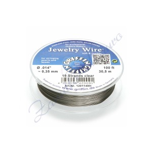 Filo in acciaio inox plastificato Griffin mm 0,35 metri 30,5