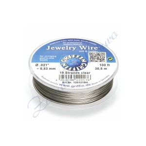 Filo in acciaio inox plastificato Griffin mm 0,53 metri 30,5