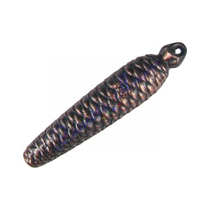 Peso pigna brunito da  750 grammi per orologi a cucù