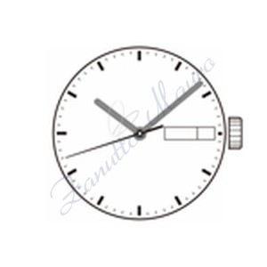 Movimento Hattory VJ23 3 sfere con DayDate al 3