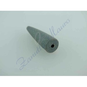 Moletta abrasiva grigia ogiva confezione da 5 pezzi