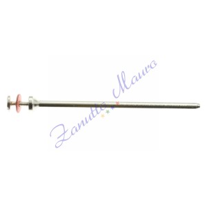 Mandrino a vite per molette abrasive diametro mm 2,35 lunghezza mm 45