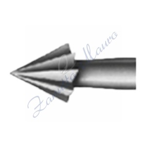 Fresa a lancia Komet ISO 010 acciaio gambo 2.35 conf. 6 pezzi