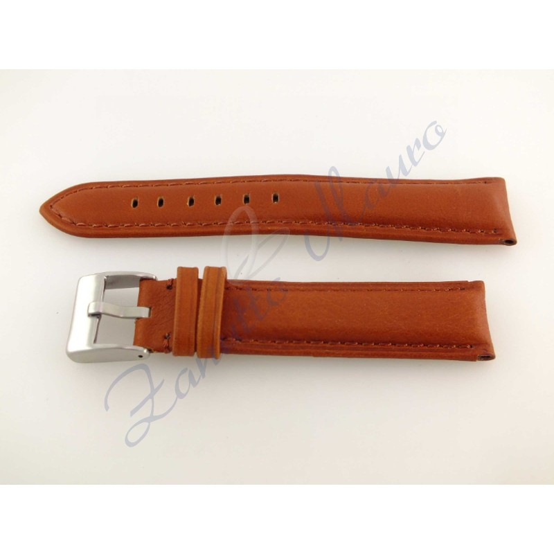 Cinturino Alfa cuoio BTL JP035 marrone g old ansa 20