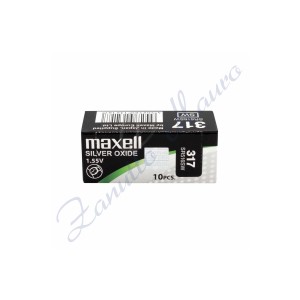 Pila Maxell  317  silver oxide SR516SW Hg 0%