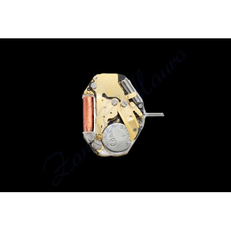 Movimento Miyota Super 2035 dorato 3 sfere senza datario.