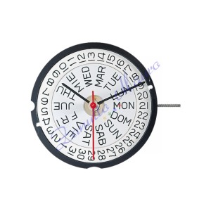 Movimento Ronda 517 H6 3 sfere Day Date al 3