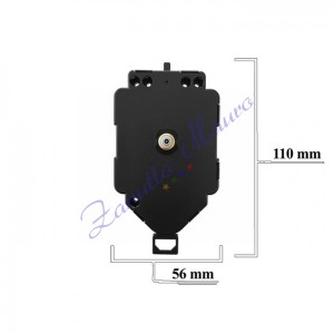 Movimento TMP 23 silent parete mm 15 con pendolo