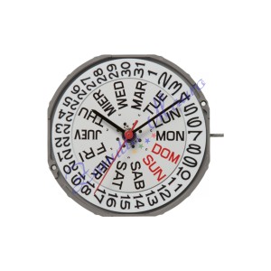 Movimento Miyota 2405 3 sfere day/date al 3 quarzo