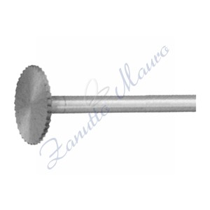 Fresa tagliacorona 45 Maillefer ISO 023 acciaio gambo 2.35 conf. 6 pezzi