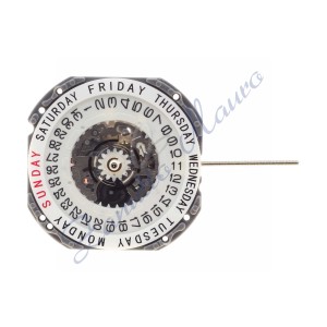 Movimento Hattory VJ45B 3 sfere daydate data al 3 giorno al 12