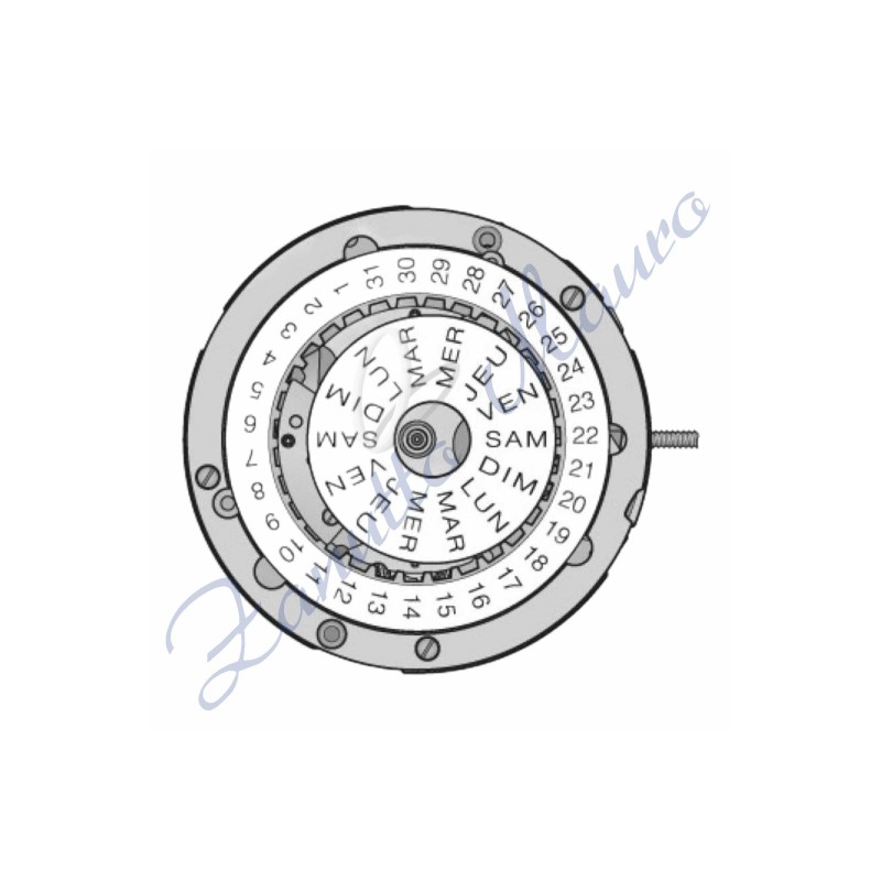 Movimento ETA 7760 carica manuale