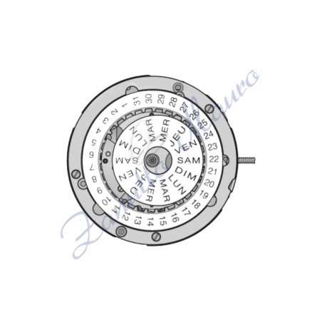 Movimento ETA 7760 carica manuale