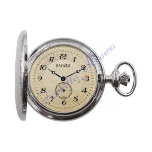 Orologio da tasca Bayard TX62 con movimento al quarzo e numeri arabi