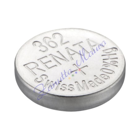 Pila 362 Renata SR721SW all'ossido d'argento