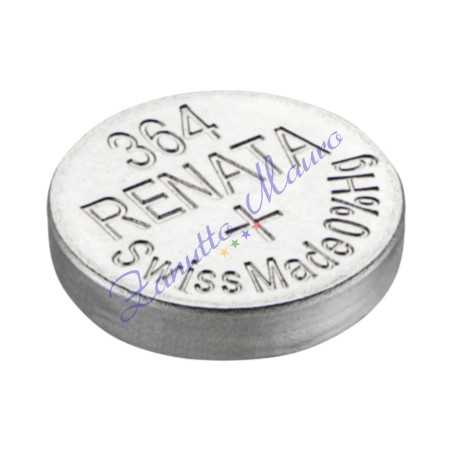 Pila 364 Renata SR621SW all'ossido d'argento