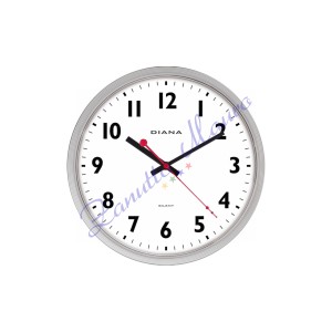 Orologio da parete Diana 111039 colore grigio chiaro diametro cm 30