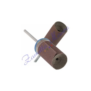 Rullo passa carta abrasiva grana  600 con albero mm 2,35 colore blu